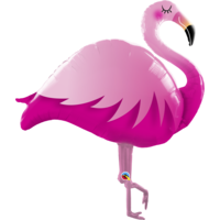 Folieballon Roze Flamingo
