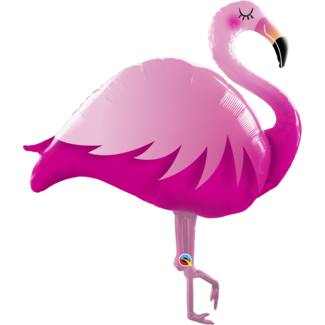 Betallic Folieballon Roze Flamingo - 74x89cm