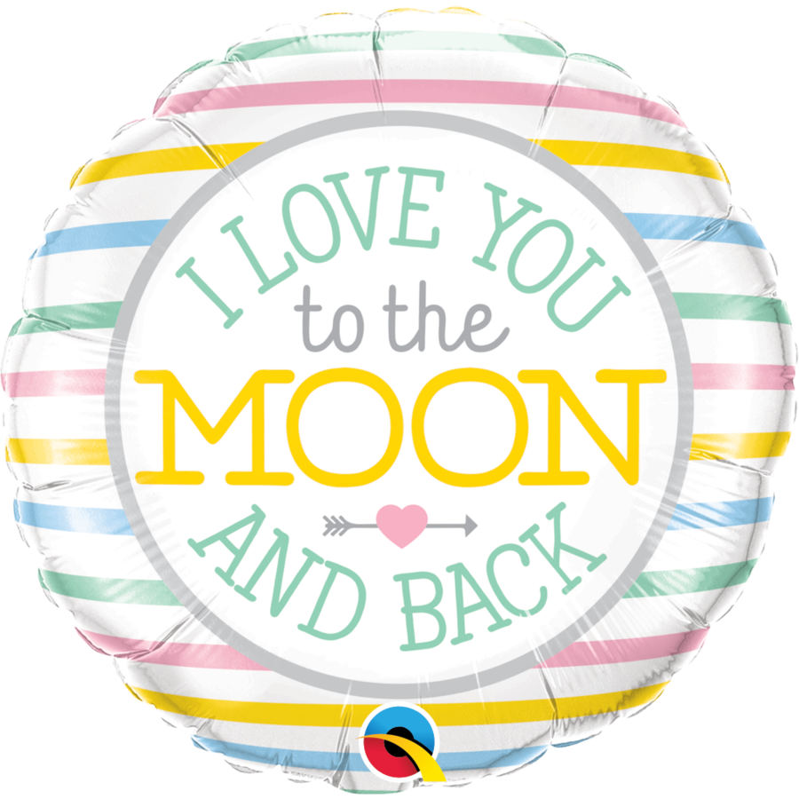 Folieballon To the Moon and Back-1