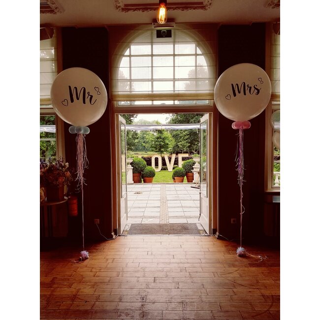 Mega Ballon - Mr & Mrs - 90cm
