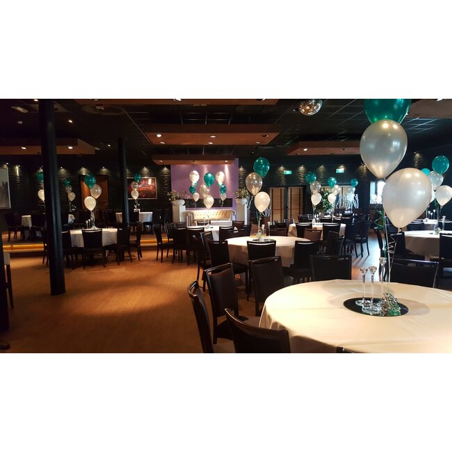 Zelf Samenstellen - Tafeldecoratie van 3 Heliumballonnen