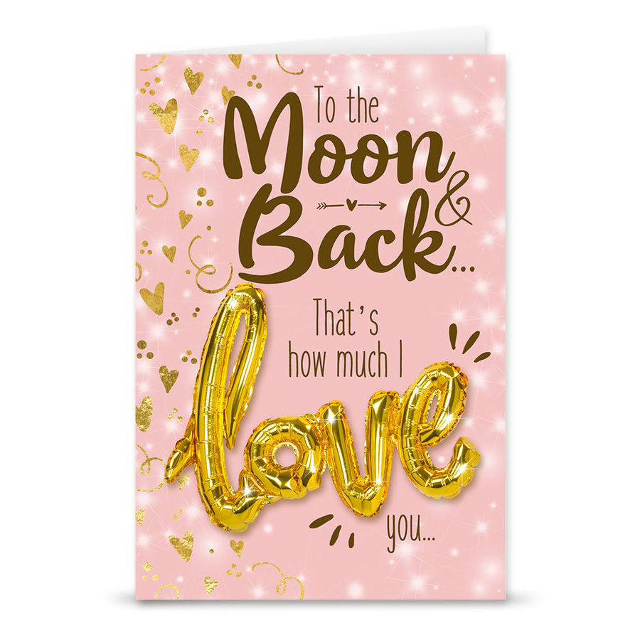 Wenskaart Love Balloon - To the Moon and Back-1