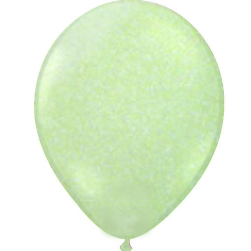 Heliumballon Glitter Groen - 11" (28cm) 