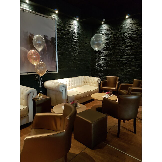 Heliumballon Glitter Multi Color - (28cm)