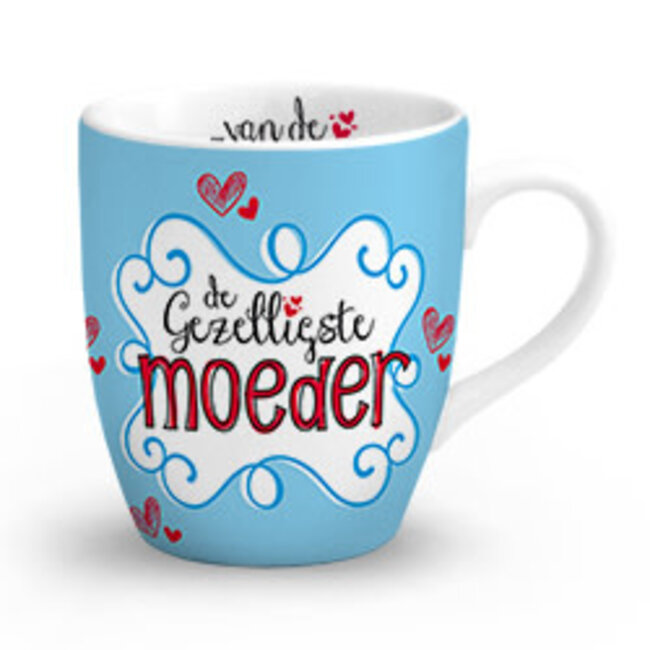 Moederdag Mok - De Gezelligste Moeder