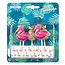 Boland Kaarsjes Flamingo/ananas - 5 stuks