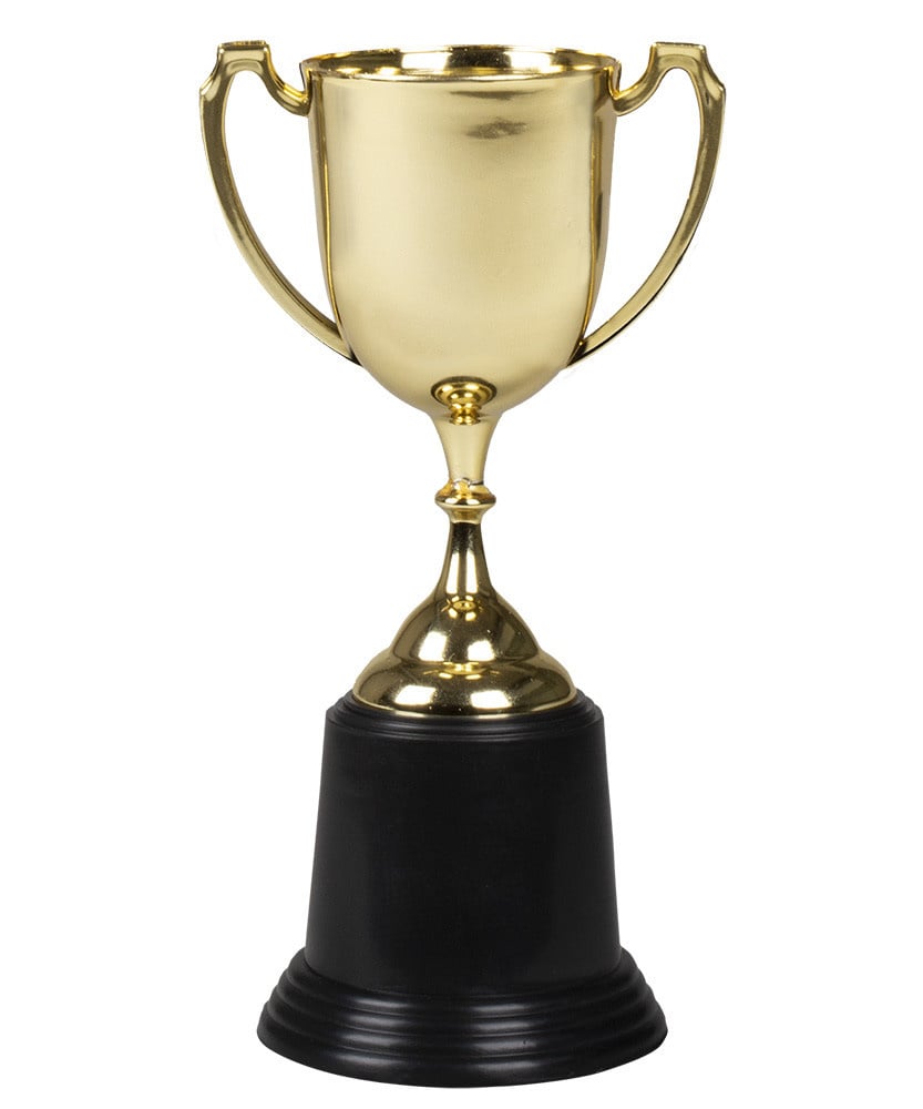 heerser Vreemdeling terug Gouden Prijzen Beker - Trophy Cup - 22cm - Zorg voor Party online  feestartikelen en ballondecoraties