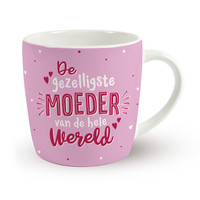 Moederdag Mok - De Gezelligste Moeder