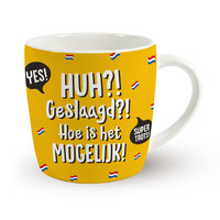 Geslaagd Mok - Huh?! Geslaagd?!