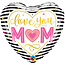 Qualatex Folieballon I Love you Mom
