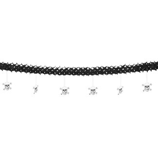 Piraten Slinger Met Schedel - 4 meter