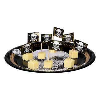 Boland Piraten Prikkertjes - 24 stuks - 7cm