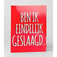 thumb-Surprise Card - Eindelijk geslaagd-1