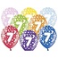 Strong Balloons Ballonnen Metallic 7 jaar - 30cm - 6 stuks