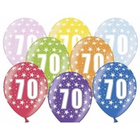 Ballonnen Metallic 70 jaar