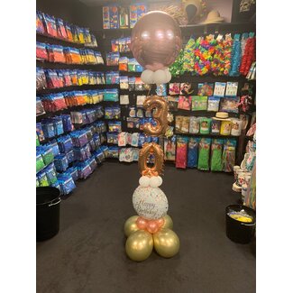Happy Birthday Decoratie Met Leeftijd