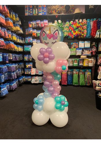 Ballonnen pilaar Unicorn 