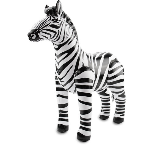 Opblaasbare Zebra - 60 cm 