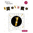 Festive numbers "1" 3 stuks
