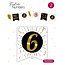 Festive numbers "6" 3 stuks