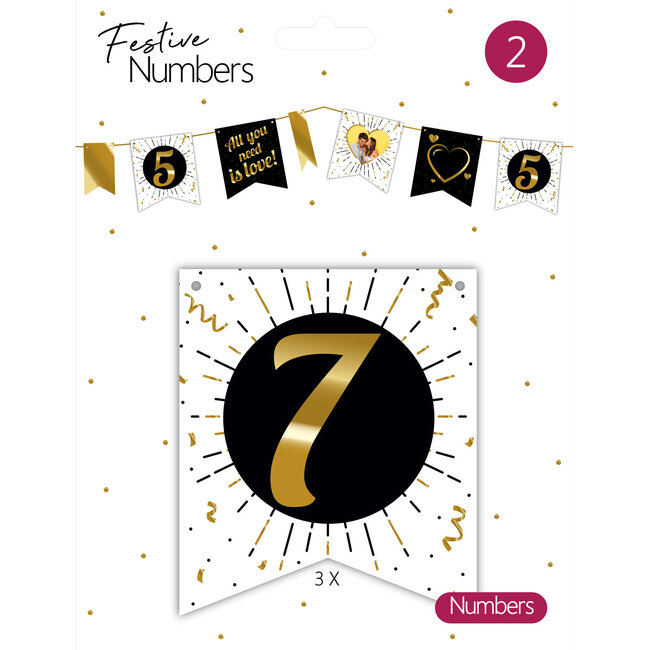 Festive numbers "7"