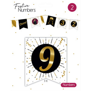 Festive numbers "9"