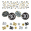 Amscan Confetti 30 Sparkling Celebration Silver&Black - 34 g
