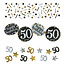 Amscan Confetti 50 Sparkling Celebration Silver&Black - 34 g