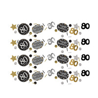 Amscan Servetten 80 Sparkling Celebration Silver & Black