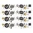 Amscan Confetti 18 Sparkling Celebration Silver&Black - 34 g