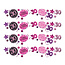 Amscan Confetti 30 Sparkling Celebration Pink&Black - 34 g