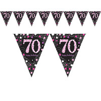 Vlaggenlijn 70 Sparkling Celebration Pink & Black