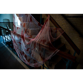 Guirca Decoratie Kleed met Bloed - 76x228cm