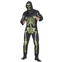 thumb-Volwassenenkostuum Scary skeleton - M/L-1