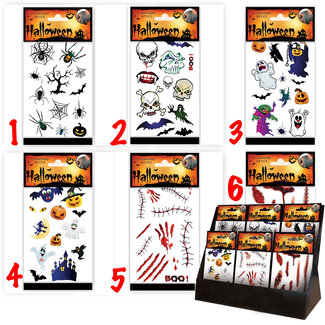 Haza-Witbaard Halloween Tattoo's