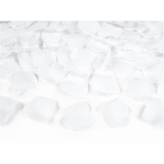 PartyPal Rozenblaadjes Wit - 144 stuks