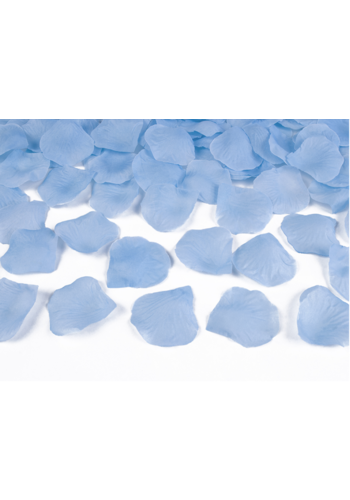 Rozenblaadjes Licht Blauw - 144 stuks 