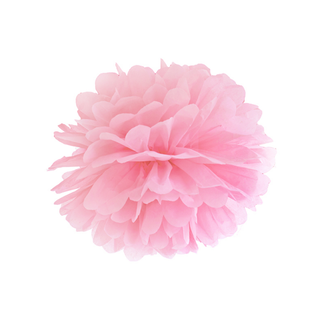 PartyDeco PomPom Licht Roze - 35cm