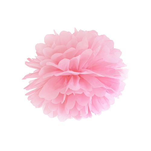 PomPom Licht Roze - 35cm 