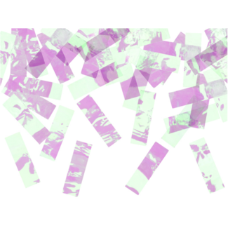 Confetti kanon - iriserend - 60cm