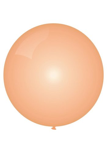 Mega Ballon Metallic Rosé Gold - 90cm - 1 stuk 