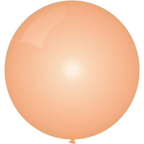 Mega Ballon Metallic Rosé Gold - 90cm - 1 stuk 