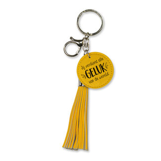 Miko Sleutelhanger Tassel - GELUK