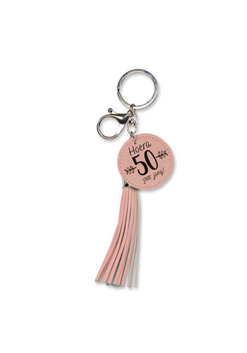 Sleutelhanger Tassel - 50 JAAR 