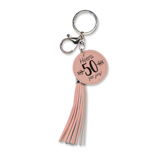 Sleutelhanger Tassel - 50 JAAR 