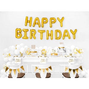 Folieballon Birthday - 340x35cm - Zorg voor Party online feestartikelen en ballondecoraties