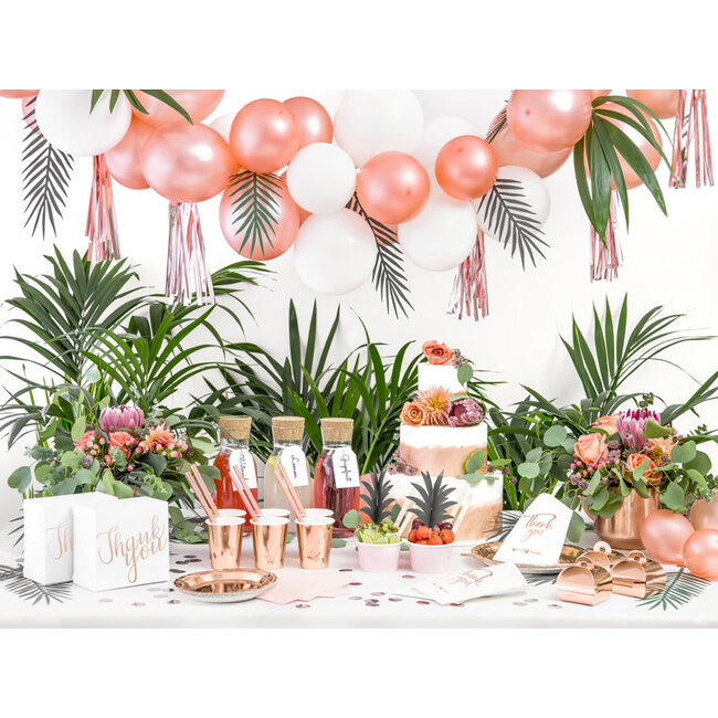 Slinger van franjes - rose goud