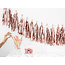PartyDeco Slinger van franjes - rose goud