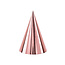 Feest hoedjes Rose Gold - 6 st