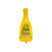 thumb-Folieballon Champagne Fles-2